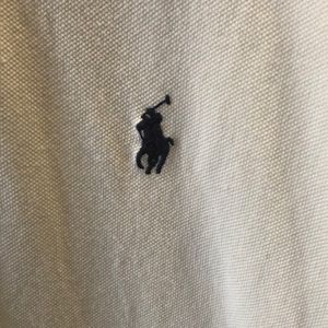 White Men's Medium Ralph Lauren Polo Shirt